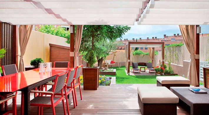 pergola comodidad hogar