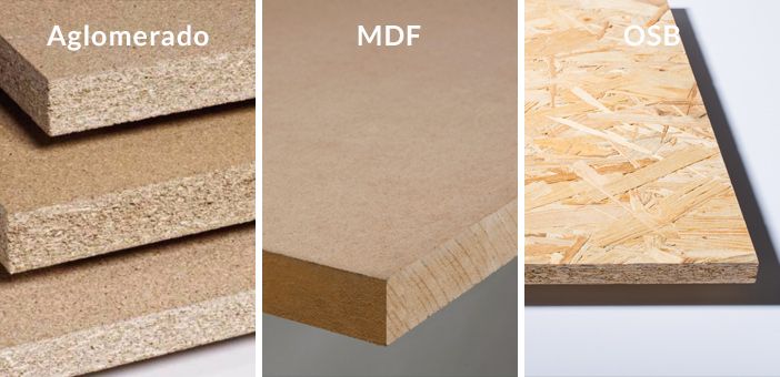 aglomerado mdf osb