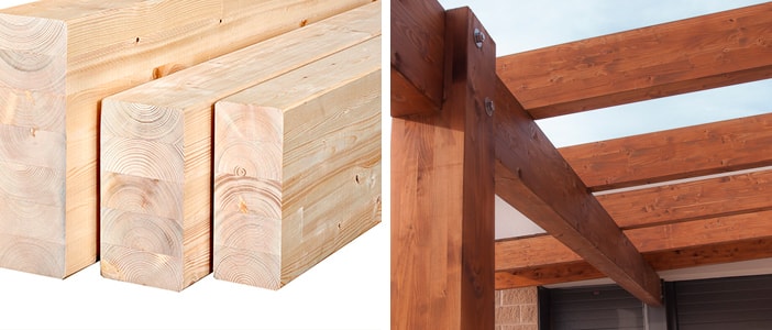 madera laminada para estructuras
