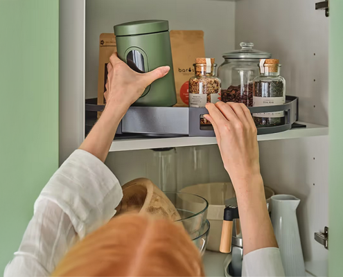 cocina con sistema